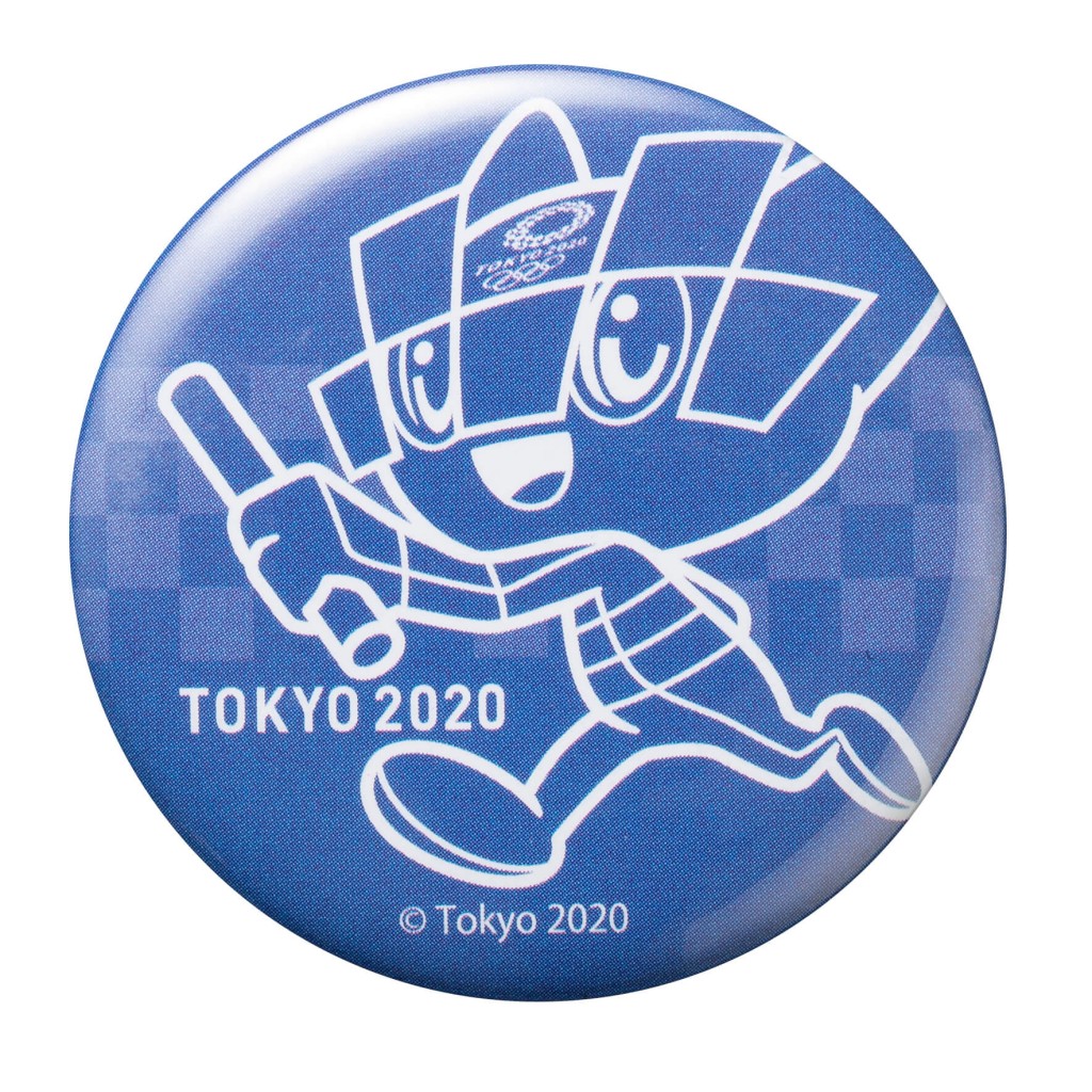 도쿄 2020 올림픽 마스코트 미라이토와 캔 배지 4 개 세트 3