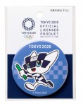 도쿄 2020 올림픽 마스코트 미라이토와 캔 뱃지 세트 (A) 1