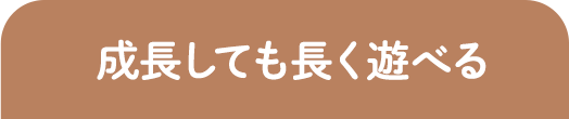 成長しても長く遊べる