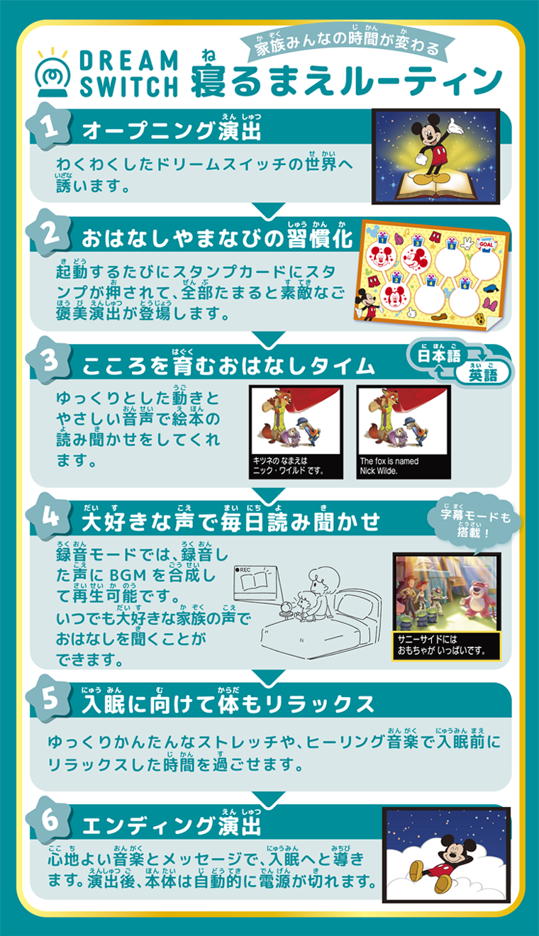 家族みんなの時間が変わる 寝るまえルーティーン