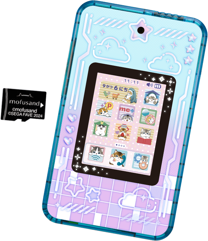 meスマホ+ 専用ダウンロードアプリカードmofusand