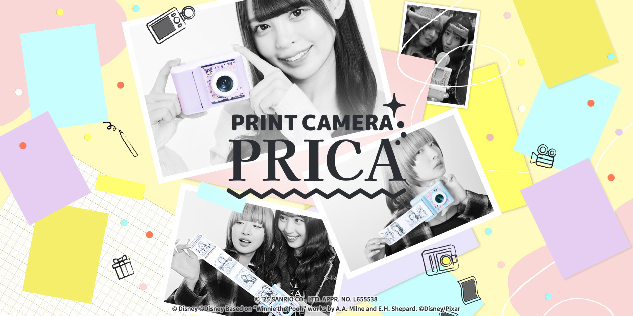 【新品未開封】 PRINT CAMERA プリカ 韓国で大人気の“レシート写真”をハンディで楽しめる！『PRINT
