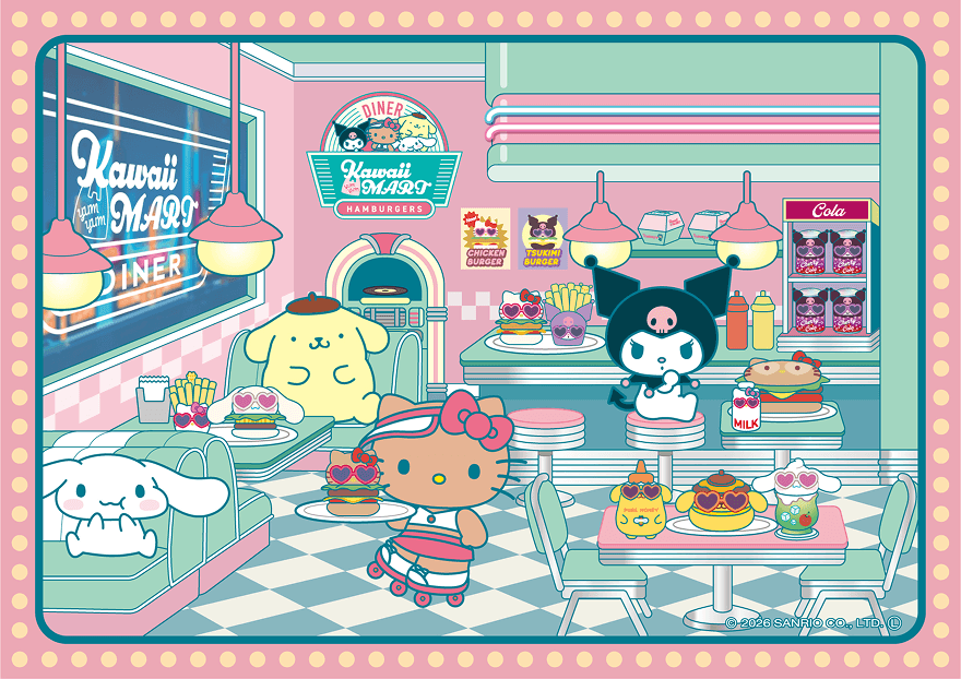 Kawaii YumYum MART ダイナー ビジュアル