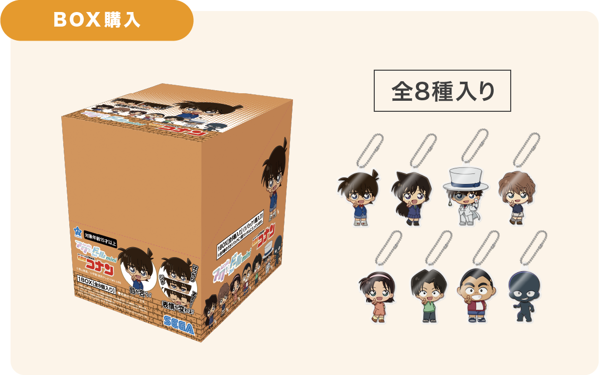 BOX購入 全8種入り