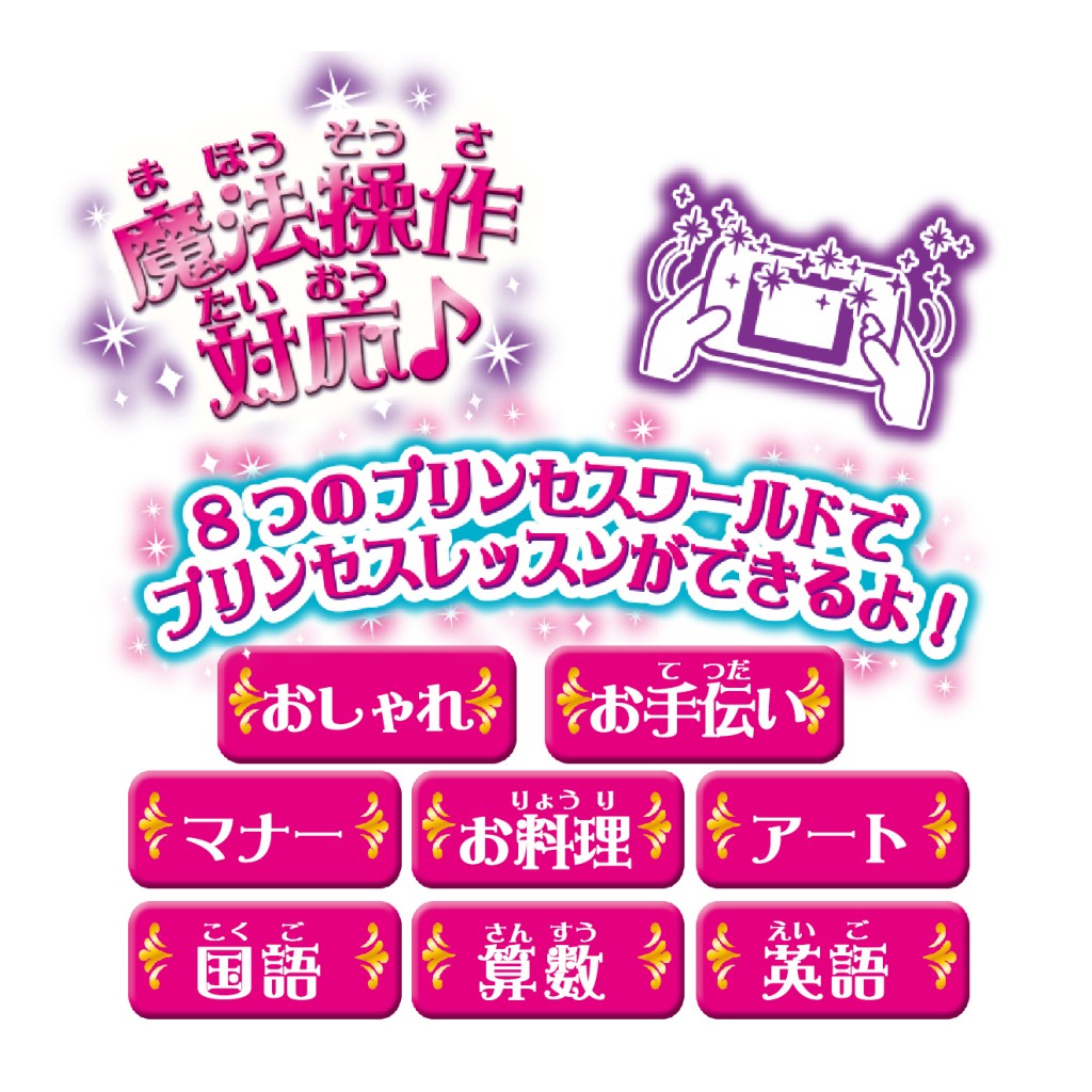 ディズニーキャラクターズ Princess Pod(プリンセスポッド)　2種(ミントグリーン / ピンク) 3
