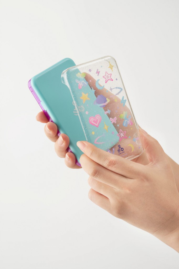 meスマホ+ 専用スマホケース ギャラクシーポップ｜セガ フェイブ トイ