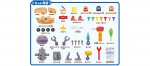 アンパンマン　くみたてDIY<br>はしるぞっ！うごくぞっ！ねじねじアンパンマンごうとだだんだんDX 6
