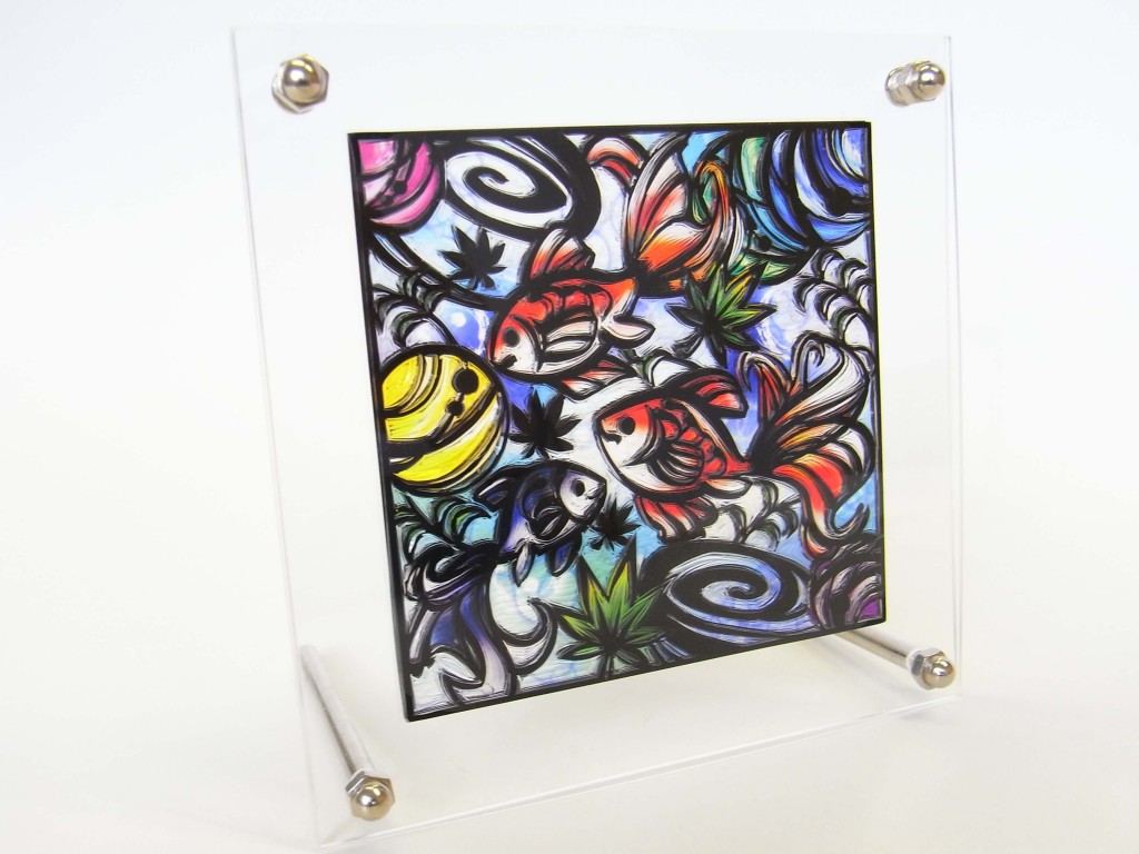 金魚アート - 金属製 発掘！アーティスト これが「絵画」!? 本物さながらの金魚アート