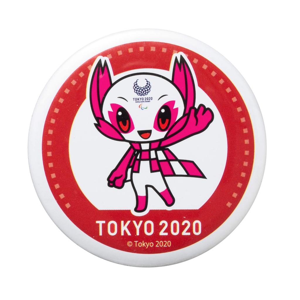 東京2020パラリンピックマスコット ソメイティ缶バッジ３個セット 2