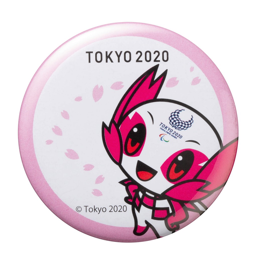 東京2020パラリンピックマスコット ソメイティ缶バッジ４個セット 5