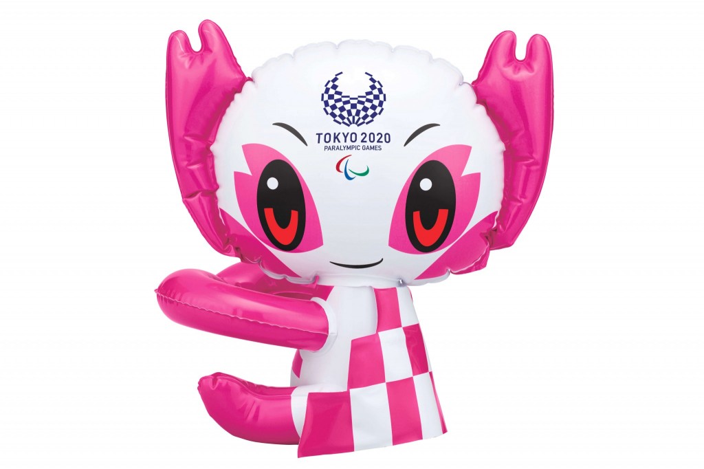 東京2020パラリンピックマスコット　ソメイティ　だきつきマスコット