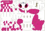 東京2020パラリンピックマスコット  ソメイティ　紙製組み立てフィギュア 6