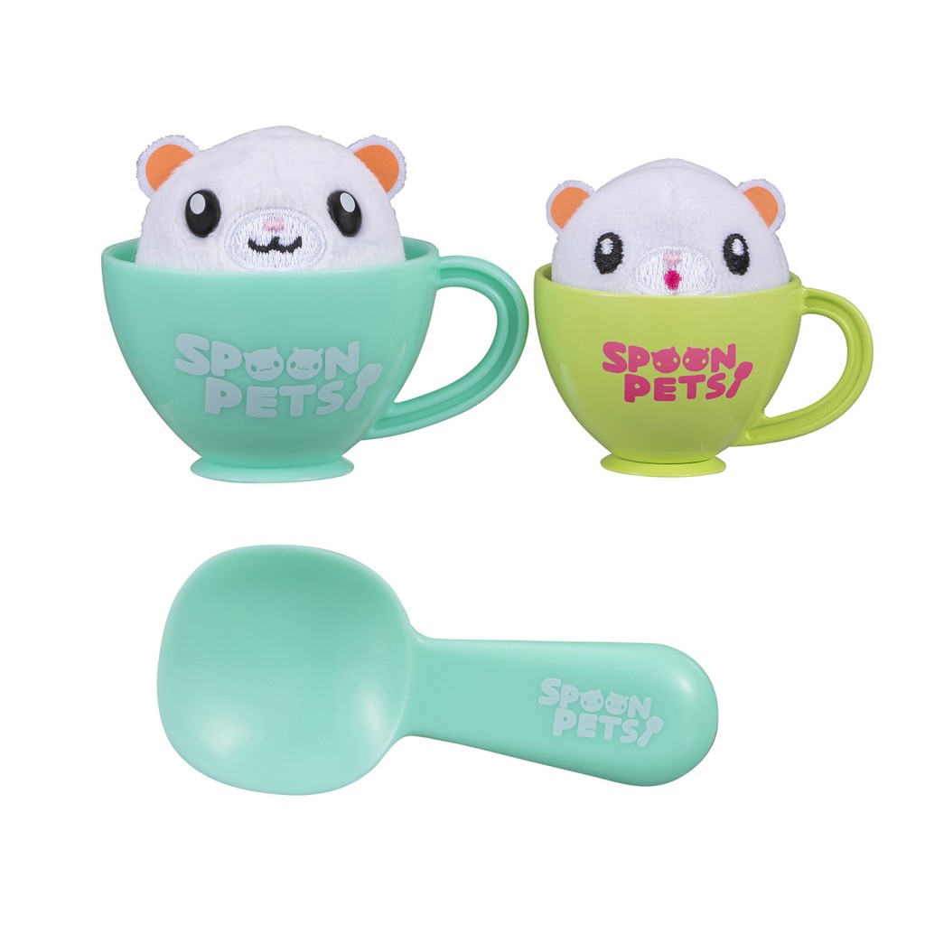 激安通販 スプーンペットおやこ ポップ&コーン／さくら&さく／キラキラ コレクション