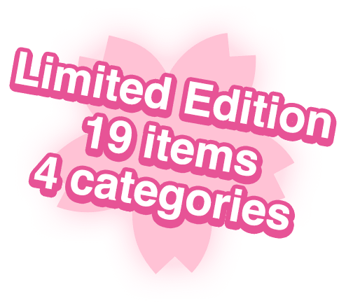 Limited Edition 19 items 4 categories