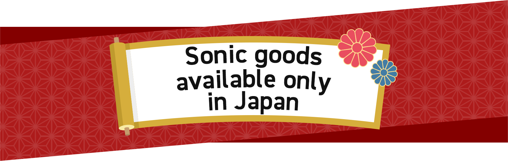Sonic goods available only in Japan